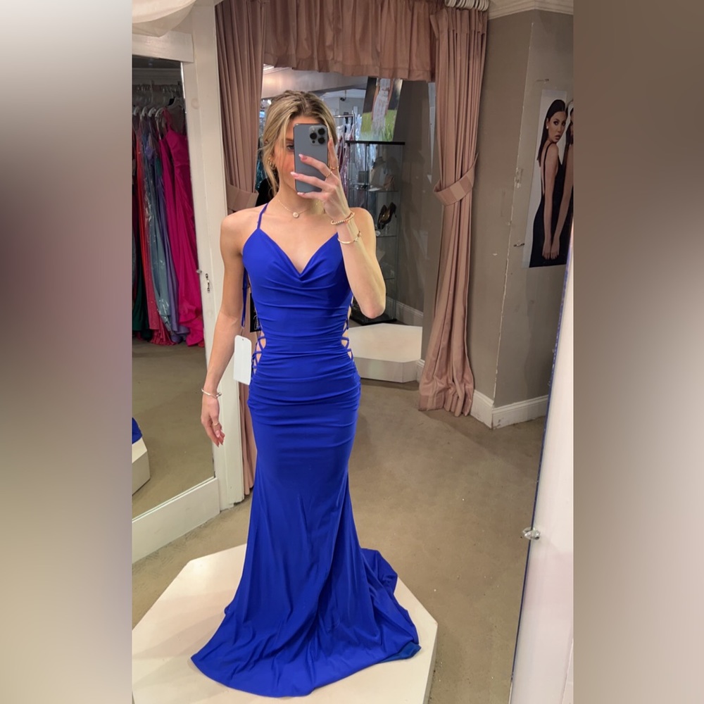 Blue prom dress size 0
